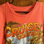 Disney  Cruise Line On Cruise Control Mickey Mouse Shirt Large EUC #0882-OAK Photo 4