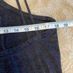 Chaser  Open Back Jersey Tank Top Size Medium Charcoal‎ New Photo 5