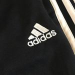 Adidas  black and white joggers woman’s size small Photo 6