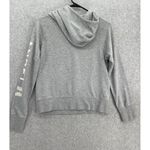 Victoria's Secret Victoria’s Secret Women's Hoodie Solid Grey Angel Size Small Drawstring Pockets Photo 2