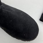 Dr. Scholls  black mid calf side zip round toe synthetic boots warm women size 8 Photo 2