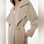 Aritzia Wilfred  Splendor Trench Coat In Marcona Beige Photo 4
