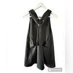 NWT KEEPSAKE The Label Triple Tie Halter Top Black Sz XL Strappy Open Back Sexy Photo 4