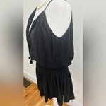 Victoria's Secret Victoria Secret beach swim cover up   Black women small Photo 2