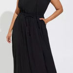 Torrid  Maxi Textured Woven Double Slit Dress Photo 0