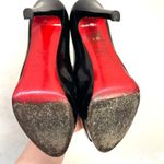 Christian Louboutin Black Patent Leather Platform Heels Size Eur 37.5/ US 7.5 Photo 4