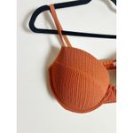 Victoria's Secret  Pink Crinkle High-Waist Shortie Bikini Amber Clay Size L Photo 3