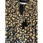 Gigio Black Floral Dress, size Small Photo 4