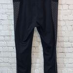 Nanette Lepore  Black Leggings with White Panels Photo 3