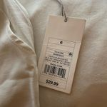 A New Day NWT Linen Cargo Pants Style Front Pockets Size 6 Off White Color Photo 6