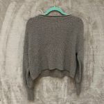 Garage Grey Knit Sweater Photo 3