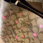 Coach Town Bucket Bag In Signature Canvas With Disco Star Print c6923 Photo 4