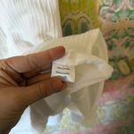 Victoria Dunn Lounge Cotton Gauzy Short Sleeve Button Down Dress mini White Size M Photo 3