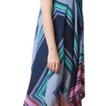 Jealous Tomato  Hanker-chief Dress Women S Blue Adjust Stripe Boho Spring Beach Photo 7