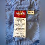 Dickies Dynamix Medical Scrub Pants Women’s Size LP Mid Rise Straight Leg Cielo Photo 8