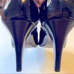 Ellen Tracy  Simcha Black Patton Heels Size 10 Photo 4