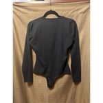 Spanx NWT  Suit Yourself Long Sleeve Thong Bodysuit Classic Black Size Medium Photo 5