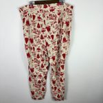 Cacique Sleep by 26 Red Cabin Reindeer Print Thermal Pajama Pants Cozy Holiday Photo 3