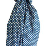 Womens Boutique Chic Polka Dot Head Neck Scarf Scarves Pashmina Wrap Blue Photo 2