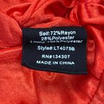 Line and Dot  Audrey Off The Shoulder Blouse in Red, Size Medium - NWOT Photo 6