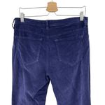Free People  We The Free Jayde Cord Flare Pants Raw Hem Blue Size‎ 29 Photo 7