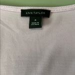 Ann Taylor Mixed Media Tank Top Shell Pink Size Medium Photo 4