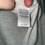 Rag and Bone  Small Cream Long Sleeve Linen Top CPW4‎ Photo 3