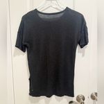 Lululemon  Daya Knit Tee Cashmere Blend Short Sleeve Heathered Black Photo 2