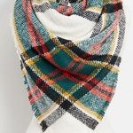 Maurice's plaid woven blanket scarf Photo 0