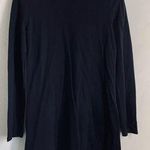 Tibi Anthropologie Mod Minimalist Long Sleeve Black Shift Dress Photo 1