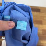 J. McLaughlin  Cameron Skirt 4‎ NWT $158 Scalloped Solid Vista Blue Solid Knee Photo 6