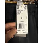 Adidas 3 Stripe Tricot Straight Leg Sweat Pants Size Small Black and White NWT Photo 2