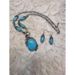 Western Coastal Festival Statement Cowgirl Necklace Earrings Photo 2