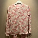 Maidenform New Women’s Pink Camouflage Pajama Set Size Small NWOT Photo 2