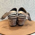 Pierre Dumas  Wedge Sandals‎ in Metallic Photo 5