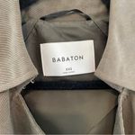 Babaton Aritzia  Maximo Trench Coat Jacket in Kohl Green XXS Photo 3