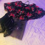 Living Doll , adorable, sheer, bell sleeve blouse Photo 2