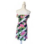 Lilly Pulitzer  Floral Strapless Summer Dress, XS Photo 2