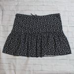 Brandy Melville - Navy Pull-On Tie Floral Print Kenzo Skirt - One Size Photo 1
