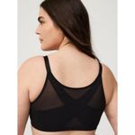Torrid Ultimate Smoothing T-shirt Front Close Bra Underwire Plus Size 42B Black Photo 1