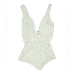 Solid & Striped  Ivory Plunge One Piece Swimsuit Photo 7
