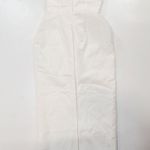 MORE TO COME Sophia Strapless Midi Dress in white XXS Photo 10