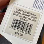 Danskin Seamless Racerback Sports Bra, Gray, Black, Size S Photo 4