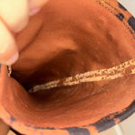 VTG Y2K Leopard Bakers Platform Boots Thigh High Stiletto Bejeweled Pleaser Brown Size 6.5 Photo 10