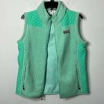 Vineyard Vines Sea View Quilted Mint Green Vest Photo 0