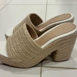 SheIn Platform Woven Heels Photo 0