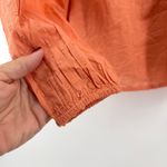 Cleobella NEW NWT  Phoenix Oversized Cotton Top XS Coral Orange Swiss Dot‎ Ruffle Photo 6