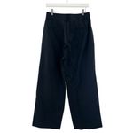 Everlane  the way high draped black pants Sz 6 short Photo 3