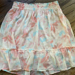 LC Lauren Conrad Sz Medium Lauren Conrad Floral Skirt Festival Hippie-Boho Photo 0