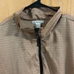 Forever 21 Forever‎ 21 Women’s Brown and Black Quarter Zip Windbreaker Medium Photo 4